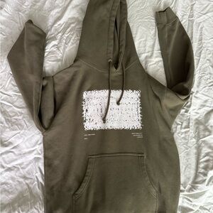 Joji Oblivion Olive Green Hoodie Adult Size Medium